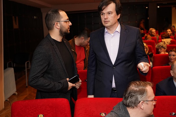 Damir Handanović, direktor CEBEF-a na projekciji filma Srpski gambit: Zvezda i smrt grofa Vronskog