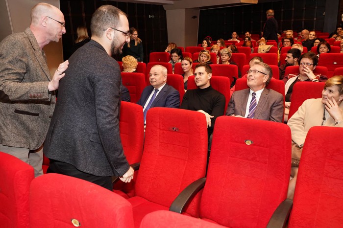 Damir Handanović, direktor CEBEF-a na projekciji filma Srpski gambit: Zvezda i smrt grofa Vronskog