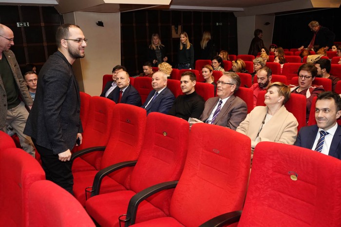 Damir Handanović, direktor CEBEF-a na projekciji filma Srpski gambit: Zvezda i smrt grofa Vronskog