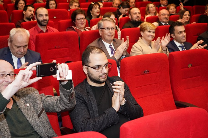 Damir Handanović, direktor CEBEF-a na projekciji filma Srpski gambit: Zvezda i smrt grofa Vronskog