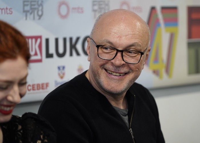 film IZBRISANA  Miha Mazzini, reditelj  Dušan Joksimović, reditelj  Judita Franković, glumica  Frenk Celar, producent   Biljana Prvanović, producent Srbija