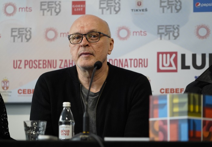 film IZBRISANA  Miha Mazzini, reditelj  Dušan Joksimović, reditelj  Judita Franković, glumica  Frenk Celar, producent   Biljana Prvanović, producent Srbija