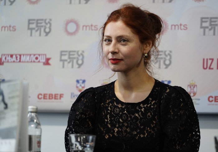 film IZBRISANA  Miha Mazzini, reditelj  Dušan Joksimović, reditelj  Judita Franković, glumica  Frenk Celar, producent   Biljana Prvanović, producent Srbija