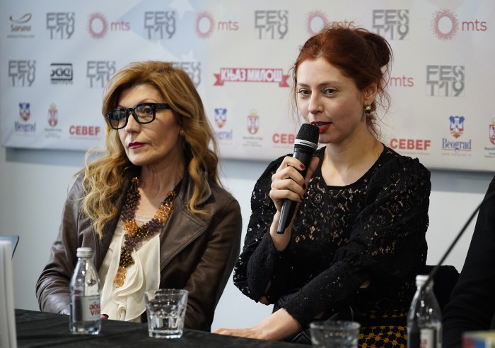 film IZBRISANA  Miha Mazzini, reditelj  Dušan Joksimović, reditelj  Judita Franković, glumica  Frenk Celar, producent   Biljana Prvanović, producent Srbija