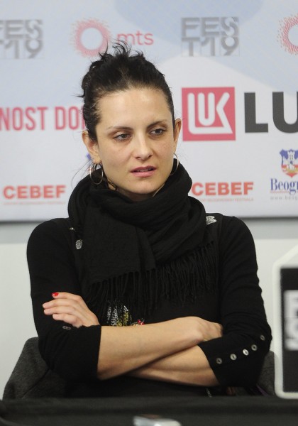 Beograd 23.02.2019. Fest 2019, konferencija za novinare ekipe filma IZ LJUBAVI u sastavu Nenad Miković, reditelj i Sonja Kolačarić, glumica. foto Dusan Milenkovic