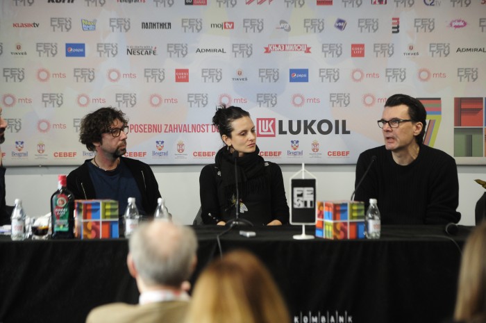 Beograd 23.02.2019. Fest 2019, konferencija za novinare ekipe filma IZ LJUBAVI u sastavu Nenad Miković, reditelj i Sonja Kolačarić, glumica. foto Dusan Milenkovic