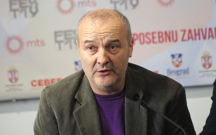 Beograd 23.02.2019. Fest 2019 konferencija za novinare ekipe filma LIMUNADA u sastavu  Ioana Uricaru, rediteljka i Goran Radaković, glumac. foto Dusan Milenkovic