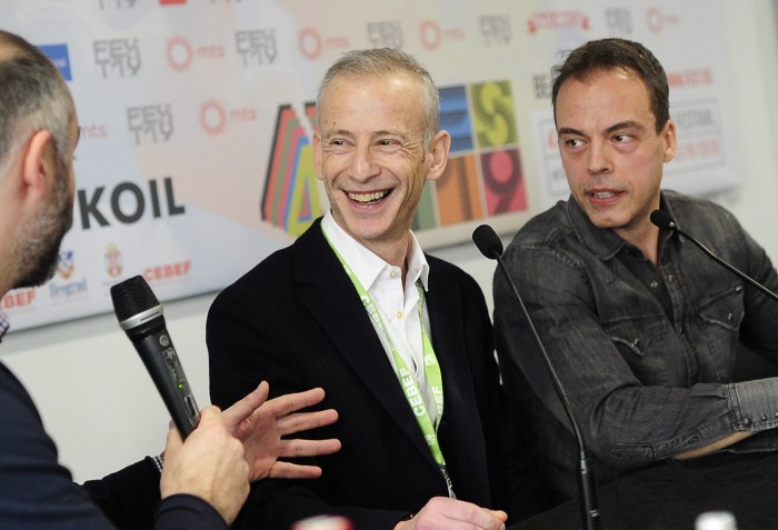 Beograd 23.02.2019. Fest 2019 konferencija za novinare reditelja filma U TUĐOJ KUĆI James Kenta. foto Dusan Milenkovic