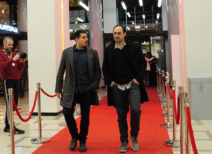 Beograd 28.02.2019. Fest 2019, ekipa filma Pijavice dolazi na projekciju u kombank dvoranu. foto Dusan Milenkovic