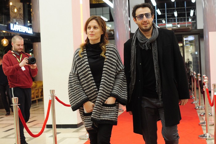 Beograd 28.02.2019. Fest 2019, ekipa filma Pijavice dolazi na projekciju u kombank dvoranu. foto Dusan Milenkovic