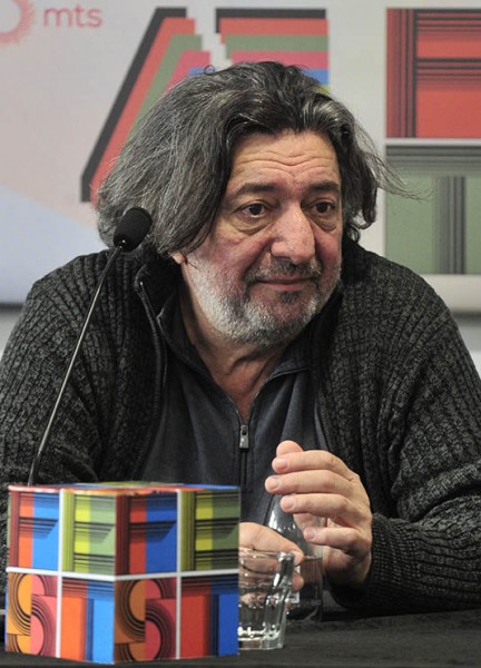 Beograd 28.02.2019. Fest 2019, ekipa filma Pijavice u sastavu Dragan Marinkovic, reditelj, Marijana Jankovic, glumica, Ana Sakic, glumica, Iva Mihalic, glumica, Nikola Djuricko, glumac, Lazar ...