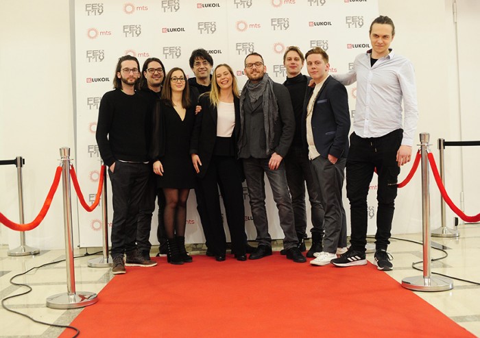 Beograd 28.02.2019. Fest 2019, ekipa filma Posledice poklonila se publici kombank dvorane nakon projekcije filma. foto Dusan Milenkovic