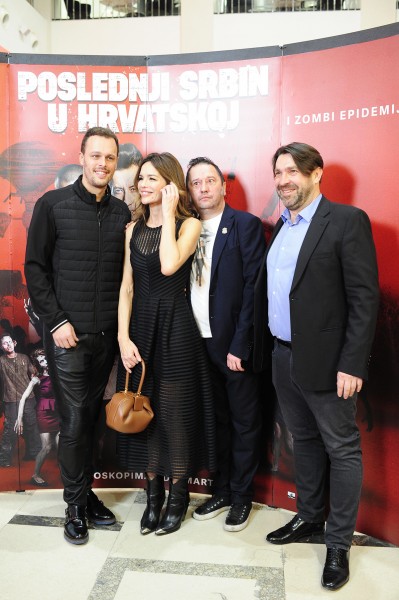 Beograd 01.03.2019. Fest 2019, ekipa filma Poslednji srbin u hrvatskoj prosetalanje crvenim tepihom pred prjekciju filma u kombank dvorani. foto Dusan Milenkovic