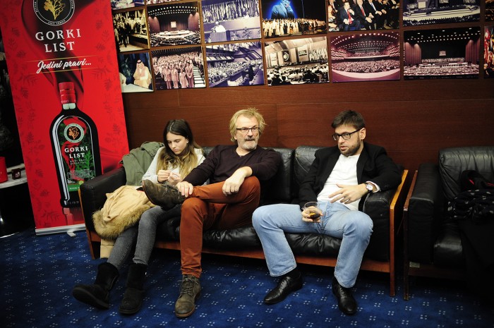 Beograd 02.03.2019. Fest 2019, Jason Isaacs, zvezda filma Mumbai hotel, obratio se publici sava centra pred projekciju filma. foto Dusan Milenkovic