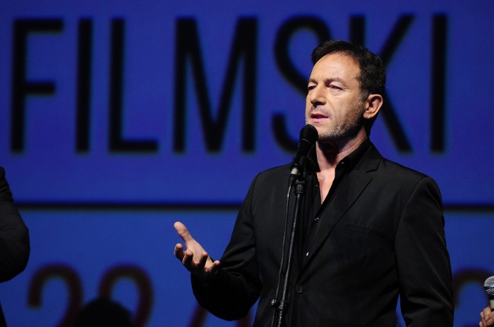 Beograd 02.03.2019. Fest 2019, Jason Isaacs, zvezda filma Mumbai hotel, obratio se publici sava centra pred projekciju filma. foto Dusan Milenkovic
