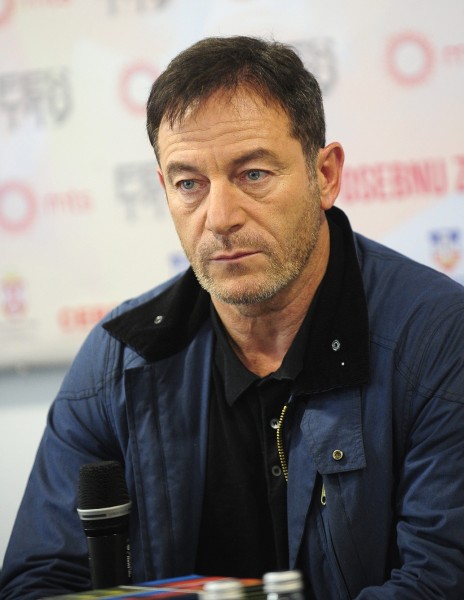 Beograd 02.03.2019. Fest 2019, Jason Isaacs, glumac filma Hotel Mumbai, odrzaonje konferenciju za novinare. foto Dusan Milenkovic