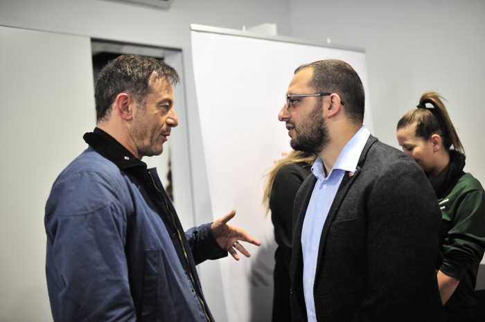 Beograd 02.03.2019. Fest 2019, Jason Isaacs, glumac filma Hotel Mumbai, odrzaonje konferenciju za novinare. foto Dusan Milenkovic
