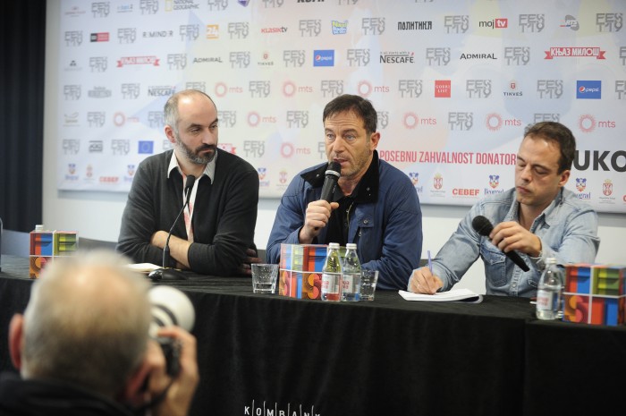 Beograd 02.03.2019. Fest 2019, Jason Isaacs, glumac filma Hotel Mumbai, odrzaonje konferenciju za novinare. foto Dusan Milenkovic