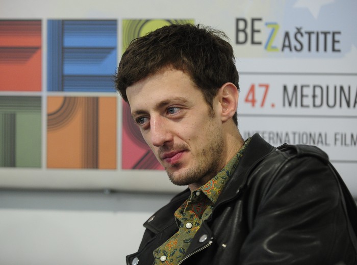 Beograd 02.03.2019. Fest 2019, ekipa filma Poslednji srbin u hrvatskoj u sastavu, Ankica Juric Tilic, producentkinja, Tihana Lazovic, glumica, Dado Cosic, glumac, Predrag Licina, reditelj, odrzala je ...