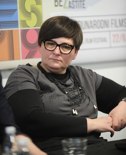 Beograd 02.03.2019. Fest 2019, ekipa filma Sam samcat u sastavu, Bobo Jelcic, reditelj, Zdenka Gold, producent, Snjezana Sinovcic Siskov, glumica, odrzala je konferenciju za novinare. foto Dusan ...