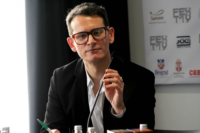 Moderator Dragan Jovićević