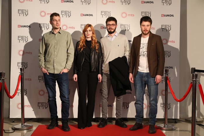 Ekipa filma Reži u Kombank dvorani