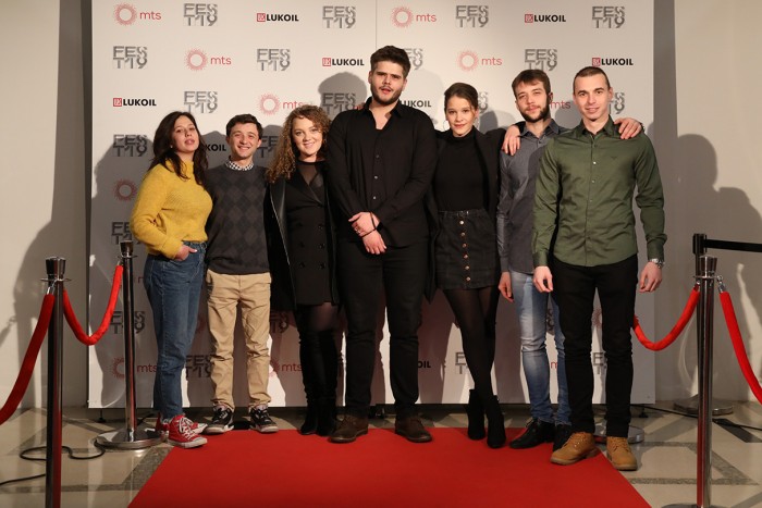 Ekipa filma Reži u Kombank dvorani