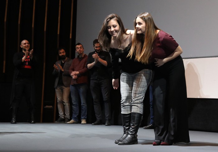 Ekipa filma Reži u Kombank dvorani