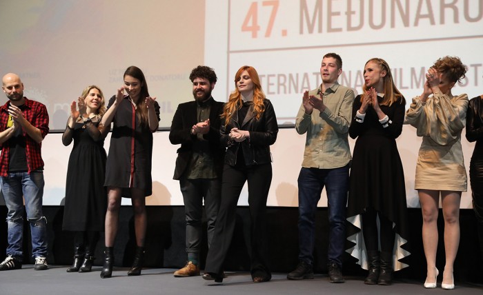 Ekipa filma Reži u Kombank dvorani
