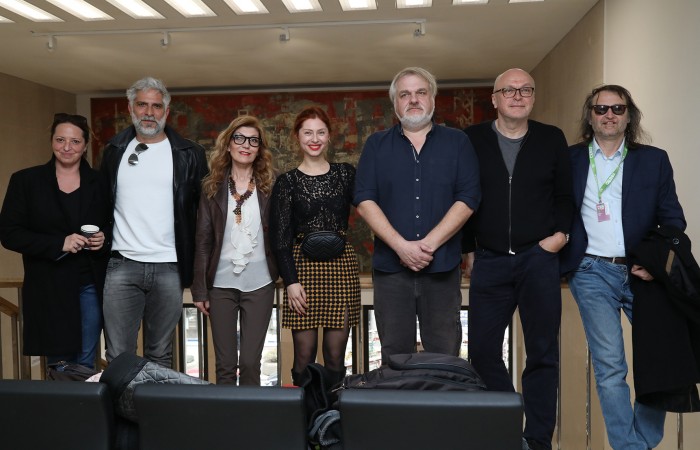 film IZBRISANA  Miha Mazzini, reditelj  Dušan Joksimović, reditelj  Judita Franković, glumica  Frenk Celar, producent   Biljana Prvanović, producent Srbija